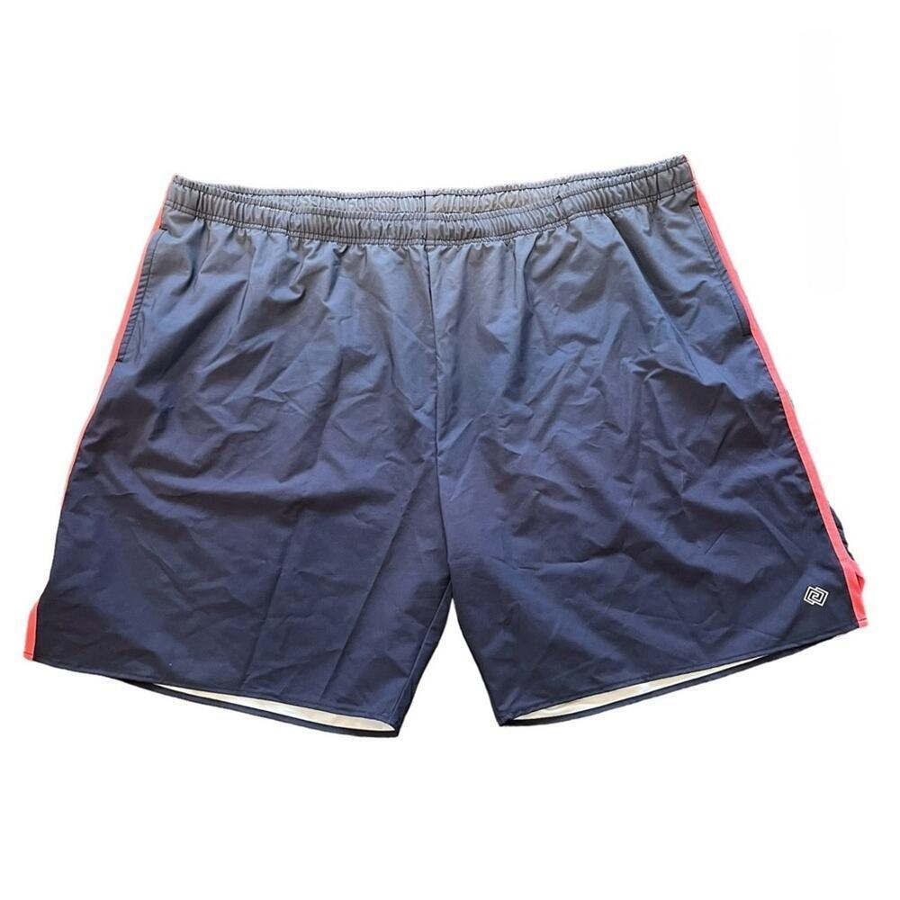 NWOT Zelos Shorts 3XLT Gray Blue Stretch Pockets‎ Quick Dry Activewear Running